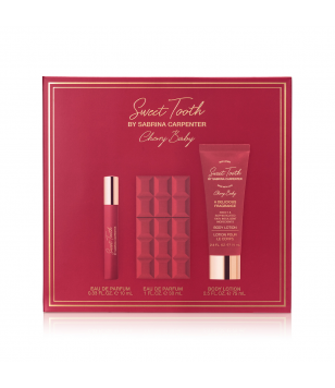 Sabrina Carpenter Парфумерний набір Cherry Baby (Парфумована вода 30мл, спрей 10мл, лосьйон для тіла 75 мл)