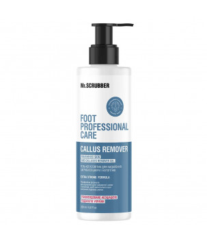 Гель-кератолітик для видалення загрубілої шкіри i натовпів Foot Professional Care Mr.SCRUBBER, 200 мл