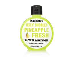 Mr.Scrubber Jelly Bubbles Pineapple — гель для душа, 300 мл