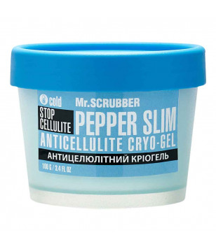 Mr.Scrubber Антицелюлітний кріо гель для тіла Stop Cellulite Pepper Slim, 100 мл