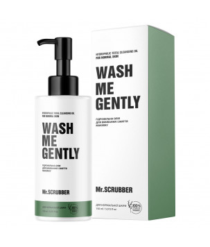 Mr.Scrubber Гідрофільна олія для вмивання і зняття макіяжу Wash Me Gently для нормальної шкіри, 100 мл