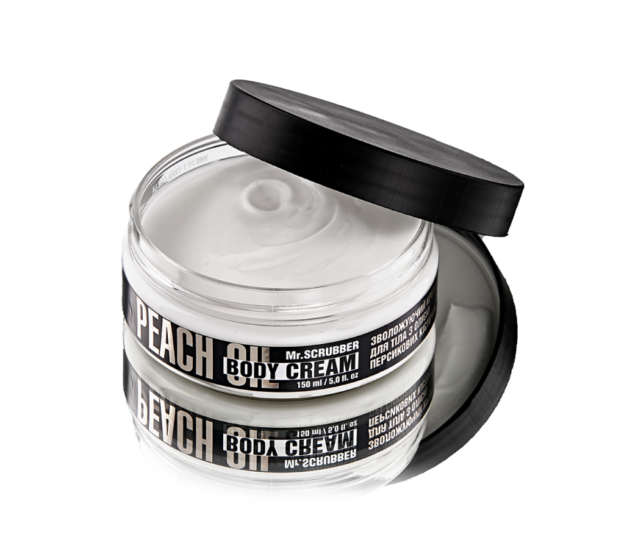 Зволожувальний крем для тіла з олією персикових кісточок Body Сouture Peach Oil Mr.SCRUBBER, 150 мл