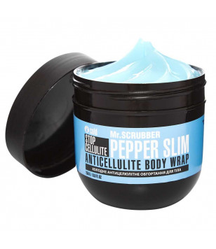 Mr.Scrubber Холодне антицелюлітне обгортання для тіла Stop Cellulite Pepper Slim, 250 г