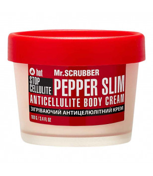 Mr.Scrubber Зігріваючий антицелюлітний крем для тіла Stop Cellulite Pepper Slim, 100 мл