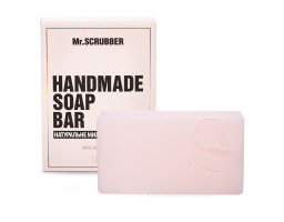 Mr.Scrubber Rose — брусковое мыло ручной работы в подарочной коробке, 100 г
