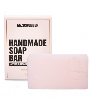 Брускове мило ручної роботи в подарунковій коробці Троянда Mr.SCRUBBER, 100г