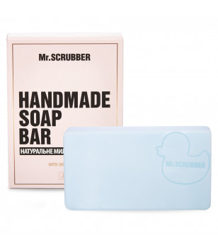 Брускове мило ручної роботи в подарунковій коробці Tiffany’s Breakfast Mr.SCRUBBER, 100г