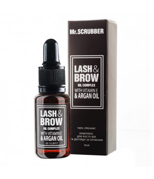 Mr.Scrubber Олія для брів і вій Lash & Brow Oil Complex, 10 мл