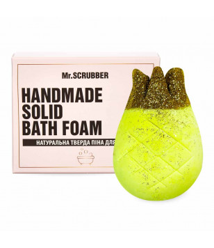 Твердая пена для ванны в подарочной коробке Ананас Mr.SCRUBBER, 150г