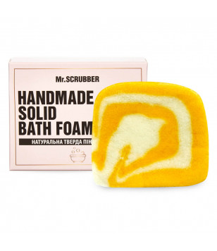 Твердая пена для ванны в подарочной коробке Мандарин Mr.SCRUBBER, 100г