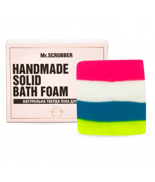 Тверда піна для ванни в подарунковій коробці Bubble Gum Mr.SCRUBBER, 100г