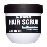 Скраб для шкіри голови та волосся з олією аргани і кератином Hair Scrub Argan Oil Mr.SCRUBBER, 250 мл