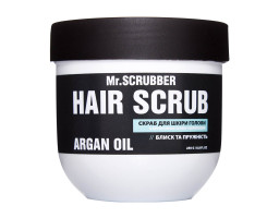 Скраб для шкіри голови та волосся з олією аргани і кератином Hair Scrub Argan Oil Mr.SCRUBBER, 250 мл
