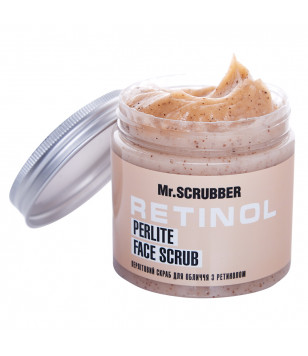 Скраб для обличчя з ретинолом Retinol Perlite Face Scrub Mr.SCRUBBER, 200г