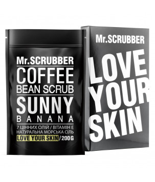 Кавовий скраб для тіла Sunny Banana Mr.SCRUBBER, 200г