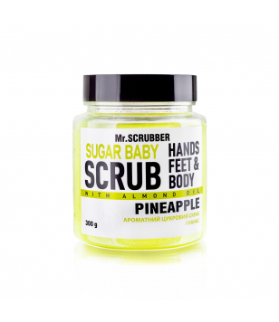 Цукровий скраб для тіла Sugar Baby Pineapple Mr.SCRUBBER, 300г