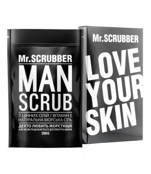 Кавовий скраб для тіла Man Mr.SCRUBBER, 200г