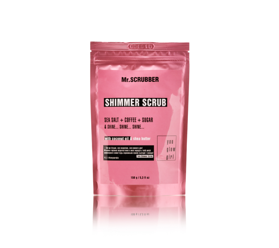 Скраб для тіла Shimmer Scrub Mr.SCRUBBER, 150г
