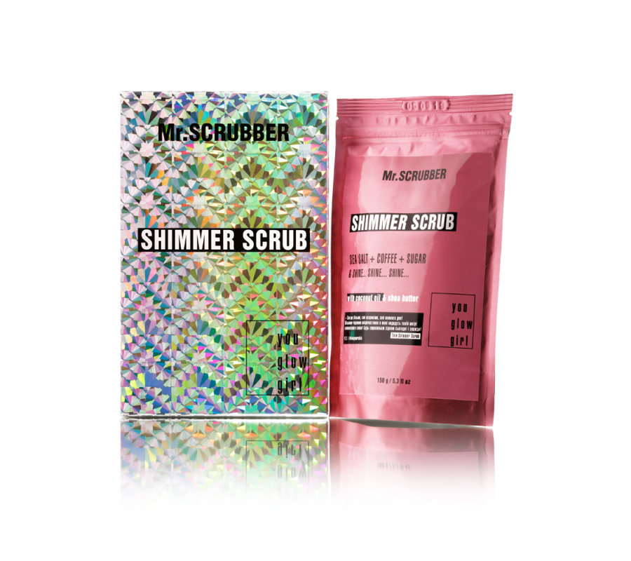 Скраб для тіла Shimmer Scrub Mr.SCRUBBER, 150г