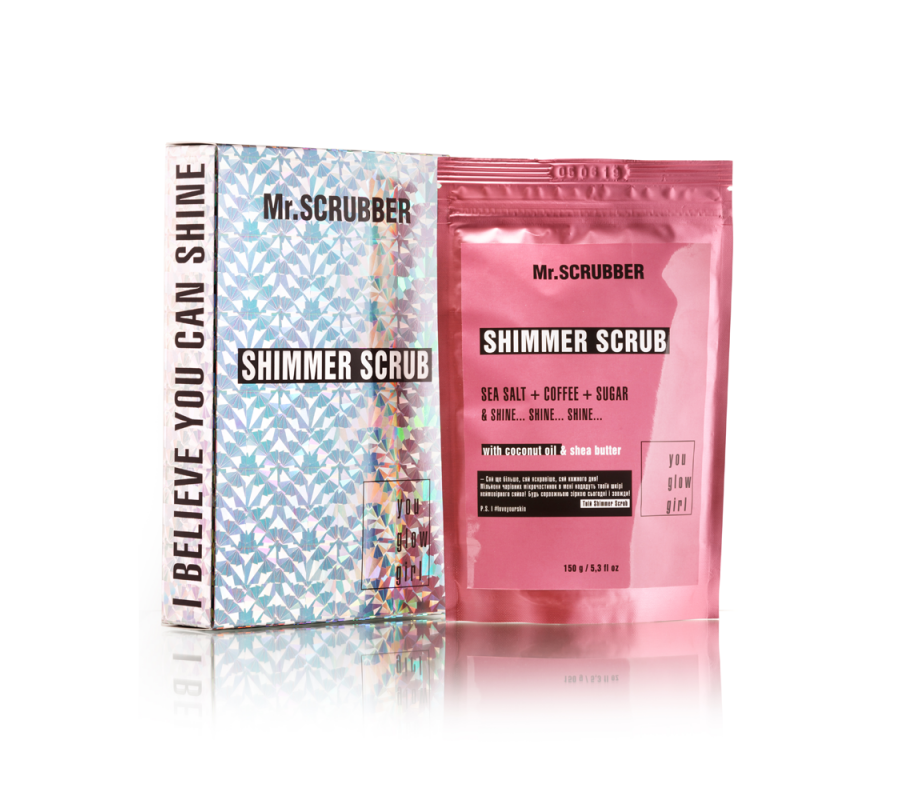 Скраб для тіла Shimmer Scrub Mr.SCRUBBER, 150г