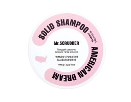 Твердий шампунь American Dream Mr.SCRUBBER, 100г