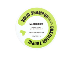 Твердий шампунь Brazilian Tropic Mr.SCRUBBER, 100г