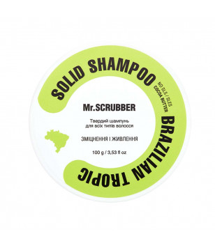 Твердый шампунь Brazilian Tropic Mr.SCRUBBER, 100г