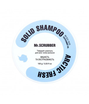 Твердий шампунь Artic Fresh Mr.SCRUBBER, 100г