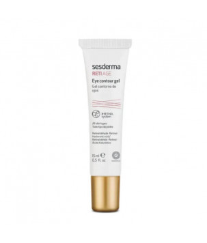 Антивіковий гель для шкіри навколо очей з трьома видами ретинолу Reti Age Facial Eye Contour Gel 3-Retinol Sys