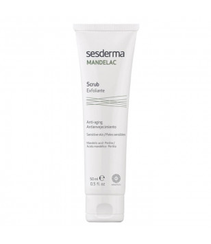 Скраб з мигдальною кислотою для обличчя і тіла Mandelac Scrub Face And Body Sesderma, 50 мл
