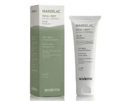 Скраб з мигдальною кислотою для обличчя і тіла Mandelac Scrub Face And Body Sesderma, 50 мл