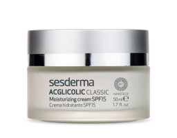 Зволожуючий крем Acglicolic Classic Moisturizing Cream SPF 15 Sesderma, 50 мл