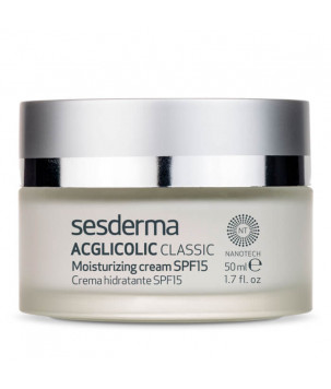 Зволожуючий крем Acglicolic Classic Moisturizing Cream SPF 15 Sesderma, 50 мл