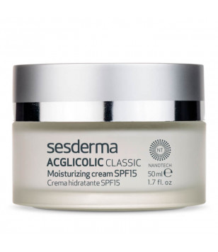 Увлажняющий крем Acglicolic Classic Moisturizing Cream SPF 15 Sesderma, 50 мл