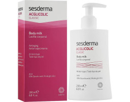 Зволожуюче молочко для тіла Acglicolic Body Milk Sesderma, 200 мл