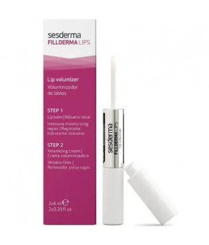 Засіб для збільшення губ Fillderma Lips Lip Volumizer Sesderma, 2x6 мл