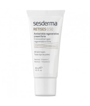 Регенеруючий крем проти зморшок посиленої дії Retises 0.50% Antiwrinkle Regenerative Cream Forte Sesderma, 30