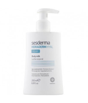 Відновлююче молочко для тіла Hidraderm Repair Body Milk Sesderma, 200 мл