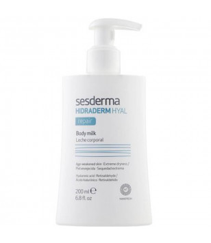 Восстанавливающее молочко для тела Hidraderm Repair Body Milk Sesderma, 200 мл