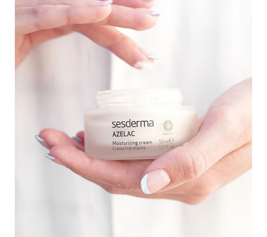 Зволожуючий крем для обличчя Azelac Moisturizing Cream Sesderma, 50 мл