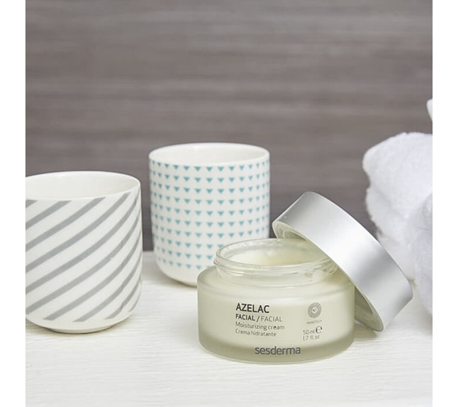 Зволожуючий крем для обличчя Azelac Moisturizing Cream Sesderma, 50 мл