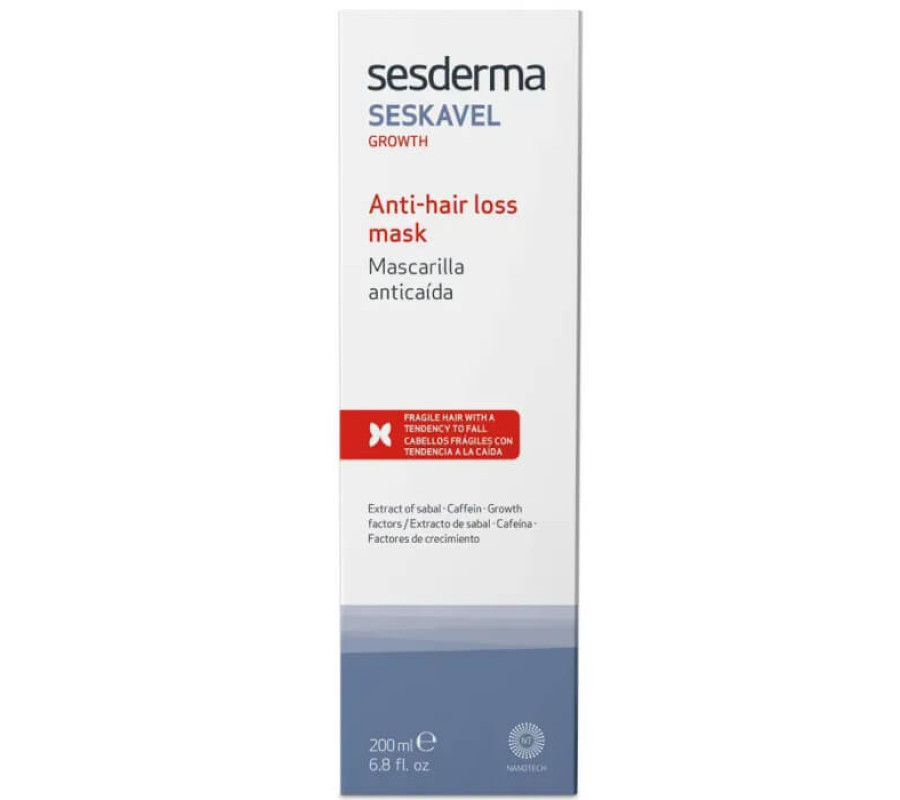 Маска проти випадіння волосся Seskavel Anti-Hair Loss Mask Sesderma, 200 мл