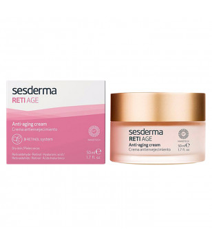 Антивіковий крем для сухої шкіри обличчя з трьома видами ретинолу Reti Age Facial Antiaging Cream 3-Retinol Sy