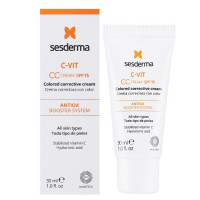 СС-крем для лица C-VIT CC Cream SPF15 Sesderma, 30 мл