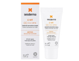 СС-крем для лица C-VIT CC Cream SPF15 Sesderma, 30 мл
