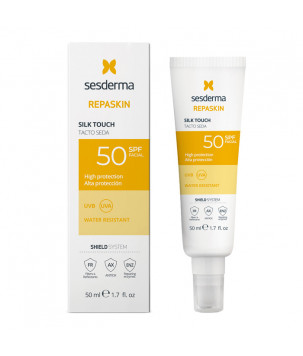 Сонцезахисний крем для обличчя Repaskin Silk Touch Facial SPF 50 Sesderma, 50 мл