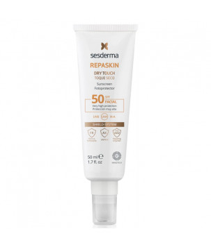 Сонцезахисний засіб для обличчя з тонуючим ефектом Repaskin Silk Touch Color SPF 50 Sesderma, 50