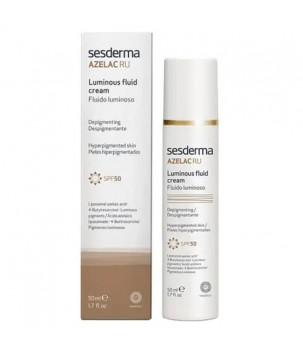 Освітлююча емульсія для обличчя Azelac Luminous Fluid Cream Sesderma, 50 мл