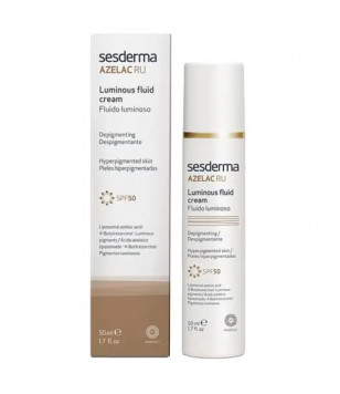 Освітлююча емульсія для обличчя Azelac Luminous Fluid Cream Sesderma, 50 мл