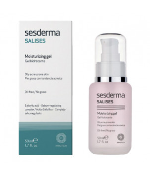 Зволожуючий гель для жирної шкіри Salises Moisturizing Gel Sesderma, 50 мл